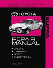 1995-1996 Toyota Supra Factory Shop Service Manual picture
