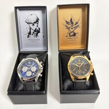 Seiko Yu-Gi-Oh Kaiba Seto Yami Yugi Collaboration Watch Limited Set of 2 #W-55 picture