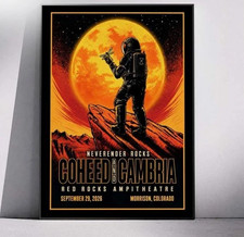 Coheed and Cambria Red Rocks Morrison CO Sept 29 2026 Poster picture