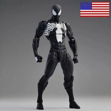 CT Toys  Symbiote Spider-Man Black Spider Action Figure Boxed picture