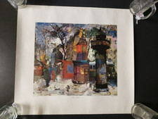 Olivier Foss (French 1920-2014) Winter Twilight Reproduction by Ketterlinus picture