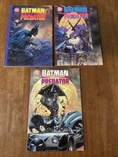 Batman versus Predator #1-3 Complete Set DC/Dark Horse Comics 1991 1st series picture