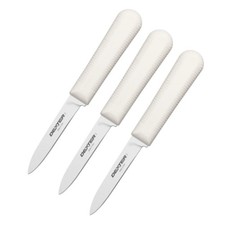 # Dexter Sani-Safe 3-Pack of 3¼ Paring Knives, White Handle, DEXSTEEL Blades picture