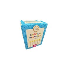 The Dreidel Company Menorah 44 White Hanukkah Candles for All 8 Nights Pack of 2 picture