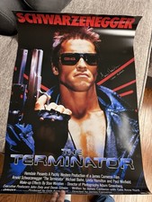 Linda Hamilton signed Full Size Terminator Poster JSA picture