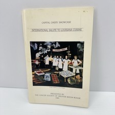 Vintage 1985 Capital Chefs’ Showcase Louisiana Celebrates Cookbook Cajun Recipes picture
