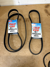 QTY- 7-GROUP PACKAGE OF RACING BELTS DAYCO,JONES DIFFERANT SIZES SELL ALTOGEATER picture