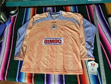 Club Chivas de Guadalajara Authentic Reebok Jersey Size Small 2006-2007 Goalie picture