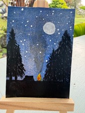 ACEO/ATC Original Acrylic Mini Painting 