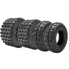 Full Set 4 21x7-10 20x11-10 ATV Tires Sport Quad Heavy Duty 21x7x10&20x11x10 picture
