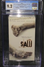 SAW VHS 2005 Lions Gate Factory Sealed CGC 9.2 A Graded Horror Movie Rare Late picture