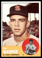 1963 Topps #394 Tim McCarver picture