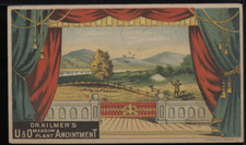 Victorian Trade Card 1880s Dr Kilmer's Meadow U&O Plant Anointment VTC-G5 picture