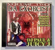 Three 6 Mafia Early Dj Paul And juicy J Exorcist Cd picture