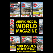 Airfix Model World magazine - 189 issues on USB + immediate bonus picture