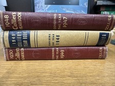 Colliers Yearbook Bundle Lot 1948/1949/1950 Vintage Encyclopedia Antique Books picture