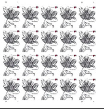 2015 2 Oz Vintage Tulip 🌷 of 20 US Forever Stamps - 5 sheets of 100 Coun picture