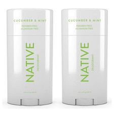 Native Deodorant Cucumber & Mint 2.65Oz (2 Pack) Smells great Paragon Free *new* picture
