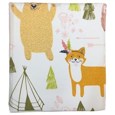 Pillowfort Sheet Set Woodland Animals Full Bed Size Microfiber Sheets picture