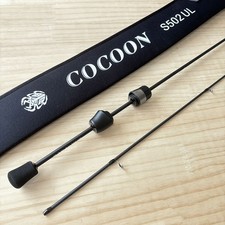 COCOON Spinning Rod 5ft 1-5lb Ultralight Fast Fishing Trout Rod Carbon Only 46g picture