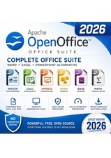 Open Office Software Suite for Mac-USB-Word Processing-Home-Student-Business picture