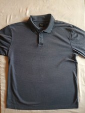 MENS HAGGAR POLO-TYPE, SHORT SLEEVE DRESS SHIRT picture