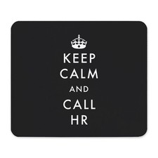 CafePress Keep Calm And Call HR Mousepad  (94268837) picture