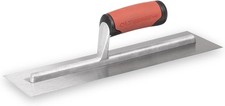 MARSHALLTOWN QLT Concrete Finishing Trowel 14x4 Carbon Steel Blade Soft Grip picture
