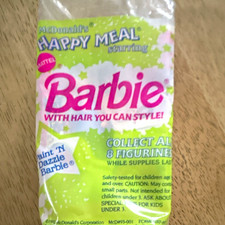 Mattel Barbie Paint 'N Dazzle Figure McDonald's Happy Meal Vintage 1992 picture
