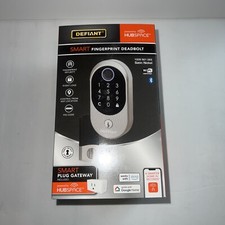 Defiant Smart Fingerprint Deadbolt Satin Nickel 1009 561 265  BRAND NEW SEALED picture