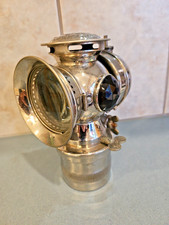 Antique 1890's Solar Bicycle Light Lamp Great Condition Over 100 Yrs. Old picture