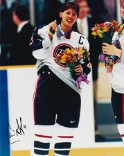 9 1998 US Olympic Hockey Team signed 8x10 photos Cammi Granato Lisa Brown-Miller picture