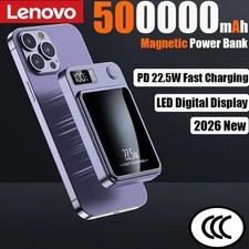 Lenovo Wireless Magnetic Power Bank 500000mAh 22.5w Super Fast Charging Portable picture