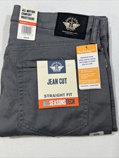 Dockers Ultimate Chino Straight Fit All Season Tech  33x32 Gray picture
