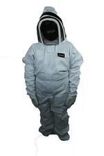 Kid's Best Full Beekeeping Suit,100%Heavy Cotton,with Free Gloves Thread(R)brand picture