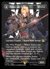 Zenos yae Galvus (Borderless) 384 Rare FINAL FANTASY Magic The Gathering NM picture