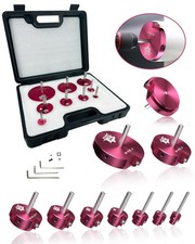 RESHARK 9Pc PVC Pipe Reamer Kit 1/2-4in Fitting Saver Carbide Tool 2 Inserts picture