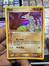 Pokemon Card Unseen Forces Onix 65/115 Reverse Holo Common STAMPED picture