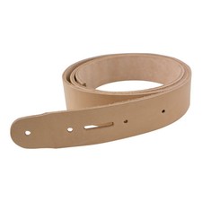 Hermann Oak 8/10oz Veg Tan Leather Belt Blanks Without Snaps by SLC - 48