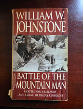 William W. Johnstone Battle of the Mountain Man (Mountain Man) PB Zebra English picture