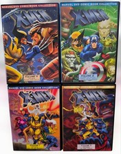 Marvel X-Men DVD Comic Book Collection Vol. #1-#3-#4-#5 (2-Disc Sets) Missing #2 picture