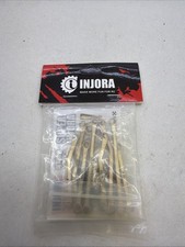 Injora Axial SCX24 Brass High Clearance Suspension Links Set (37g) (Gold) picture