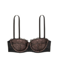 Victoris's Secret Very Sexy Balconet Bra Black Fishnet 36C NWT VS Bra picture