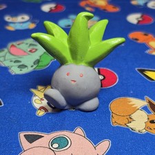 Pokemon Oddish Figure Finger Puppet 1996 Nintendo Bandai PVC Japan Vintage USA picture