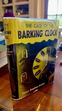 Harry Stephen Keeler Case of the Barking Clock 1947 1st Edition DJ Phoenix Press picture