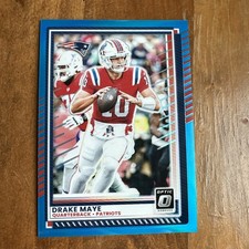 2025 Panini Donruss Optic - Drake Maye #47 Aqua Prizm /399 picture