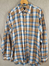 Robert Talbott Best of Class Mens L Button Up Shirt Retro Discontinued Preppy picture