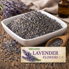 Lavender Flowers C/S – Dried Lavender Buds Premium Culinary & Tea Grade picture