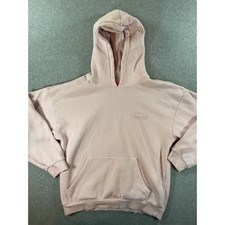 Starfit NYC Pink Puffed Logo Hoodie Womens XS Oversized Streetwear #838 picture