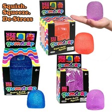 Authentic Nee Doh Gumdrop Super Solid Squish Needoh Gum Drop RARE picture